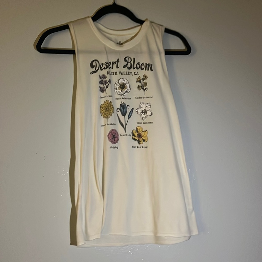 desert bloom tank top